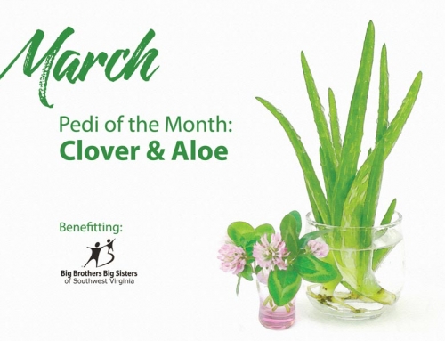 March Pedi of the Month: Clover & Aloe