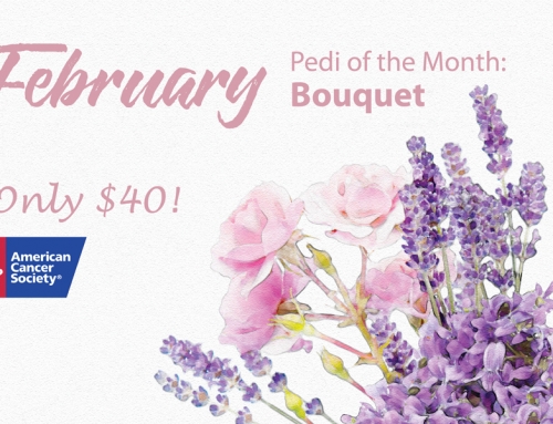 February Pedi of the Month: Bouquet